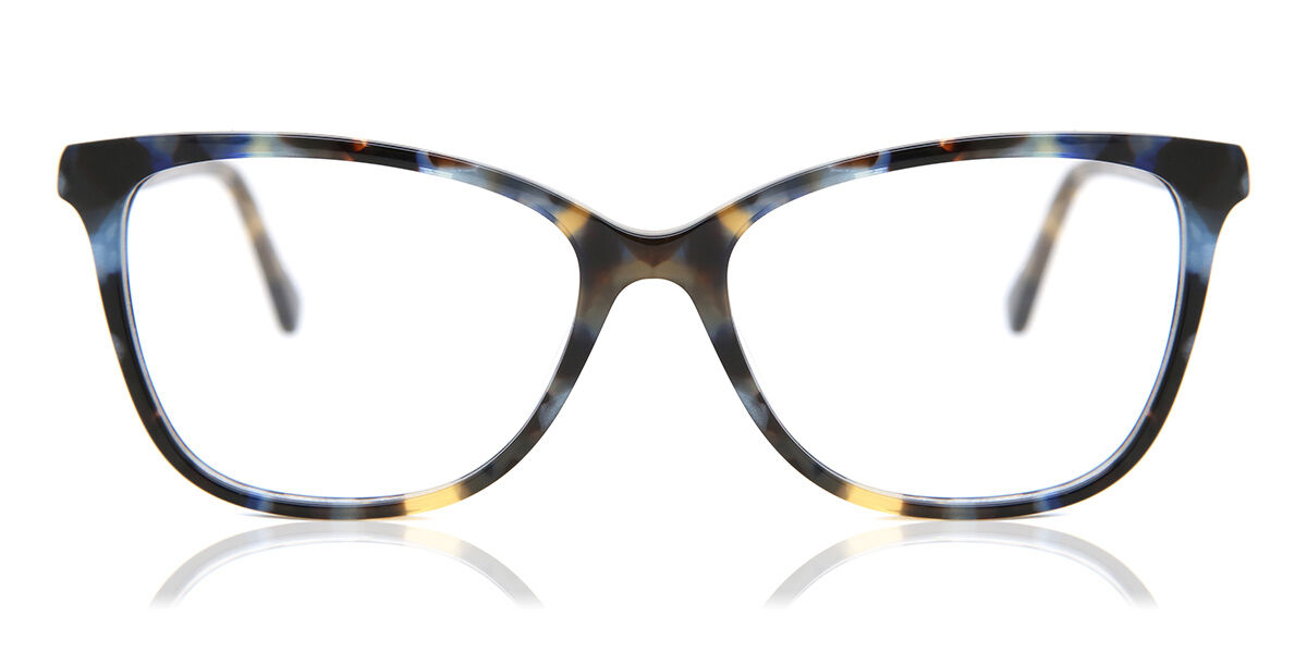 Image of Óculos de Grau Masculino Quadrado Aro Cheio Plástico Tortoiseshell - Luz Anti Azul - SmartBuy Collection PRT
