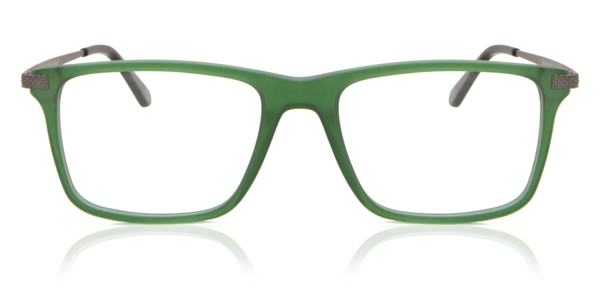 Image of Óculos de Grau Retangular Aro Cheio Plástico Verdes - Luz Anti Azul - SmartBuy Collection BRLPT