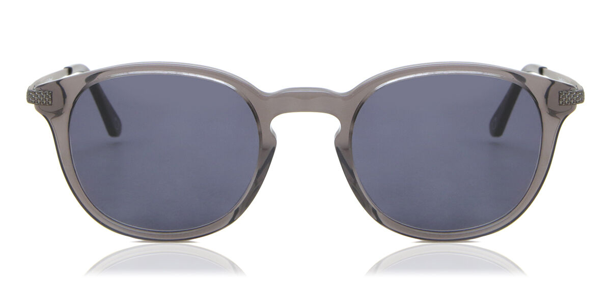 Image of Óculos de Sol Masculino Oval Aro Cheio Plástico Transparentes - SmartBuy Collection PRT