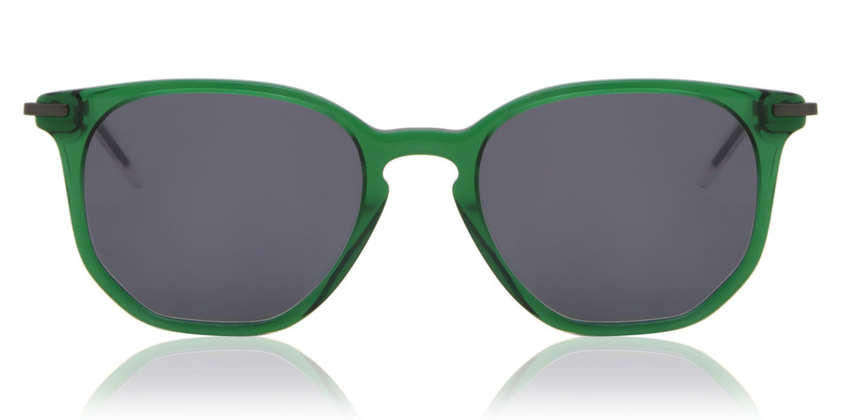 Image of Óculos de Sol Masculino Quadrado Aro Cheio Plástico Verdes - SmartBuy Collection PRT