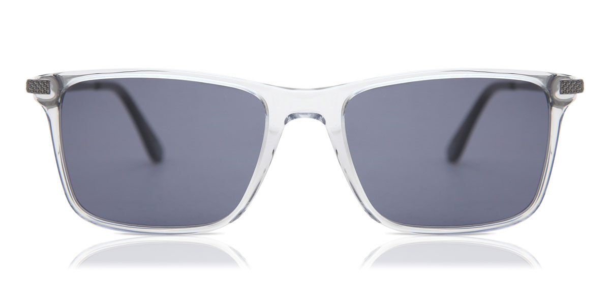 Image of Óculos de Sol Masculino Retangular Aro Cheio Plástico Transparentes - SmartBuy Collection BRLPT