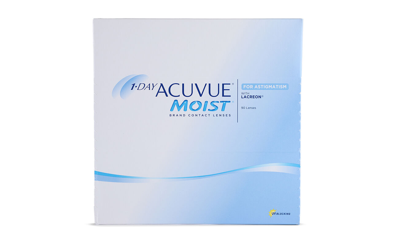 Image of 1-Day Acuvue Moist for Astigmatism 90 Pack Lentes de Contacto PRT
