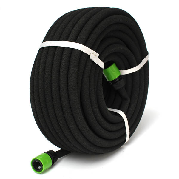 Image of 100FT Garden Lawn Porous Soaker Hose Watering Water Pipe Drip Irrigation Tool