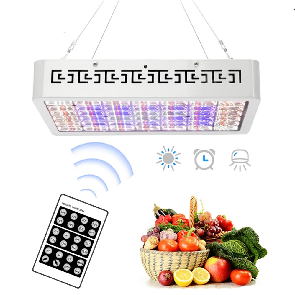 Image of 100W In Full Spectrum LED Grow Light Automatic Cycle Timing Lamp Lights Dimmable Indoor Led Grow Light with Intelligent
