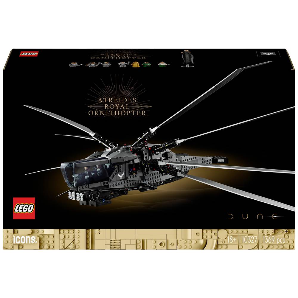 Image of 10327 LEGOÂ® ICONSâ¢ Dune Areides Royal Ornithopter