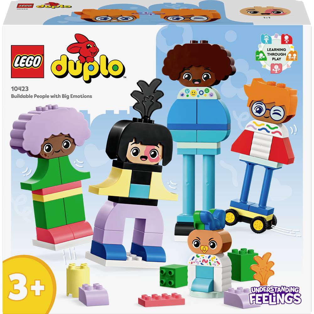 Image of 10423 LEGOÂ® DUPLOÂ® Buildable people with great feelings