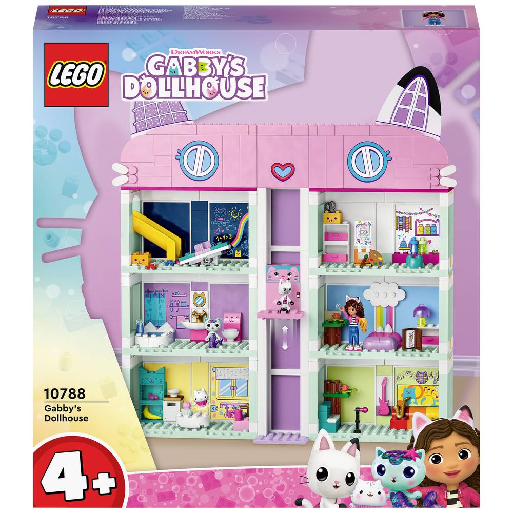 Image of 10788 LEGOÂ® Gabbyâs Dollhouse Gabbys dolls house