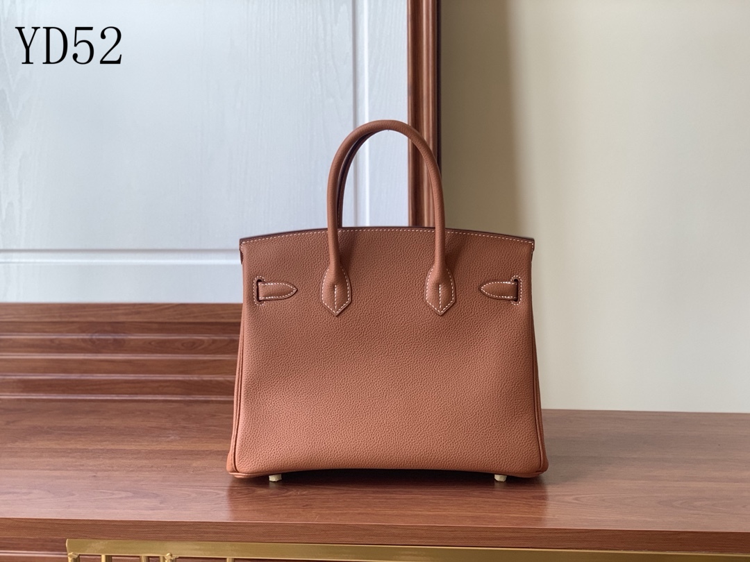 Image of 10A top quality bag women purse Designer bag Tote Bags Gold Silver metal Handmade Luxury designer Handbags classic fashion Togo leather wall
