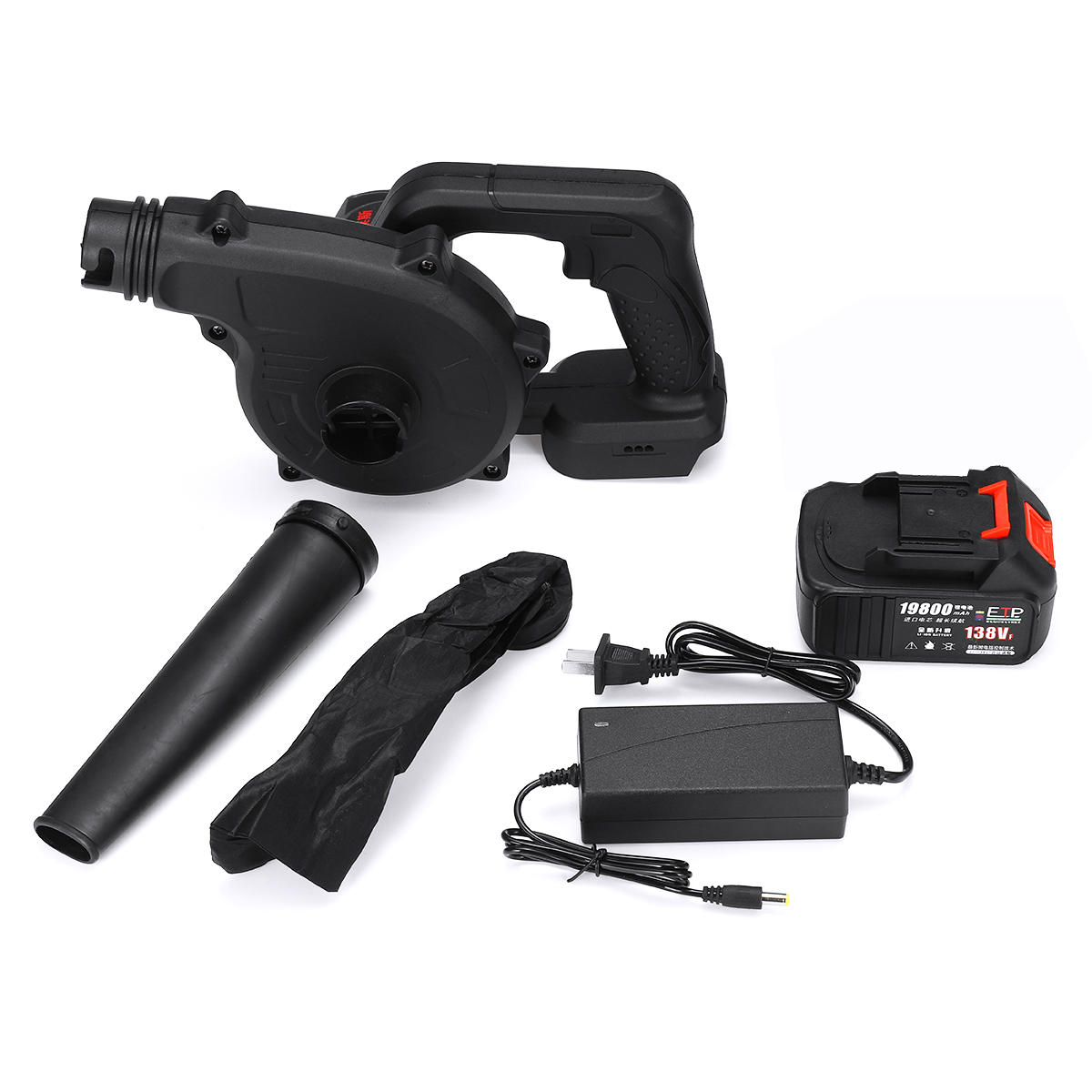Image of 110V 2 In 1 Cordless Electric Blower Multifunctional for Home Car Cleaning