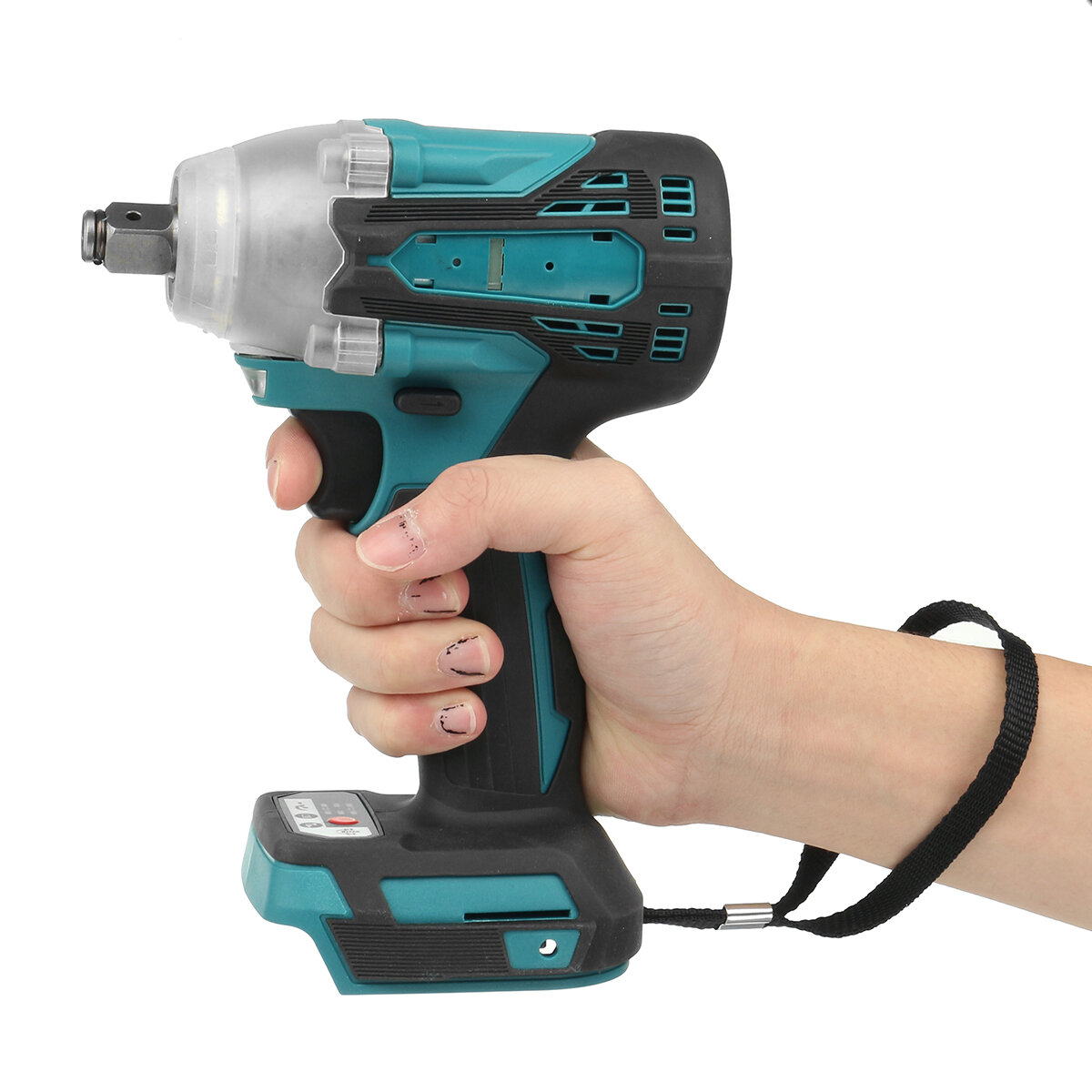 Image of 1/2" 620Nm Cordless Brushless Electric Impact Wrench For Makita 18V Battery