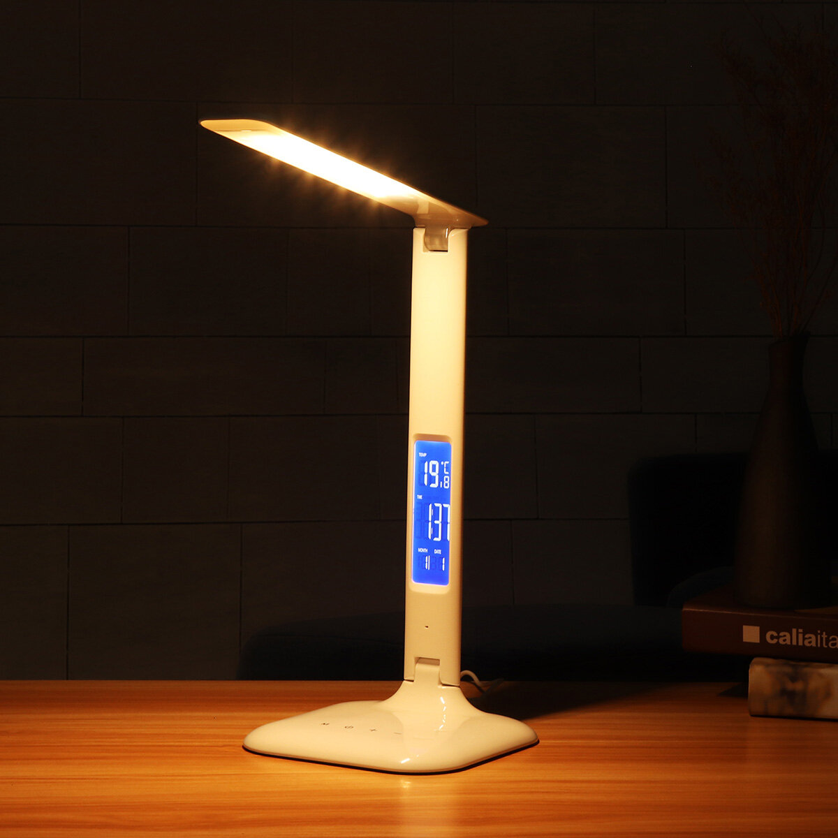 Image of 14 LED Desk Lamp USB Port Folding Reading Lamp Dimmer Touch Control Light