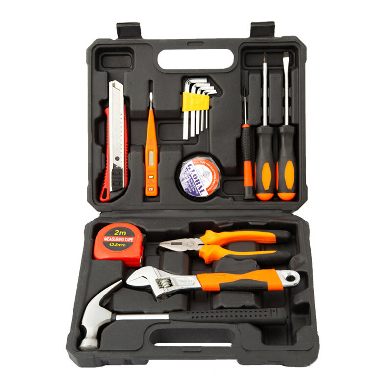 Image of 16/27PCS Home Repair Tool Set Insurance Gift Hardware Tool Set Car Set