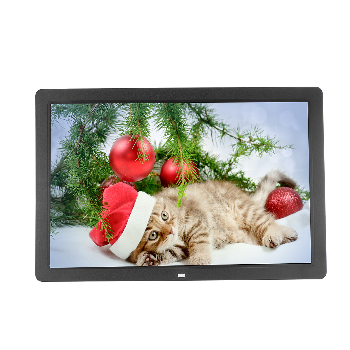 Image of 17 Inch 1440x900P 16:9 HD Touch Screen Digital Photo Frame Audio Video Player Support MP3 WMA MPEG4 Format with Remote C