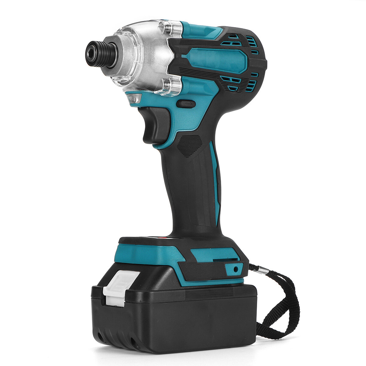 Image of 18V 1/4 inch Brushless Cordless Electric Screwdriver Driver Rechargeable W/ Battery