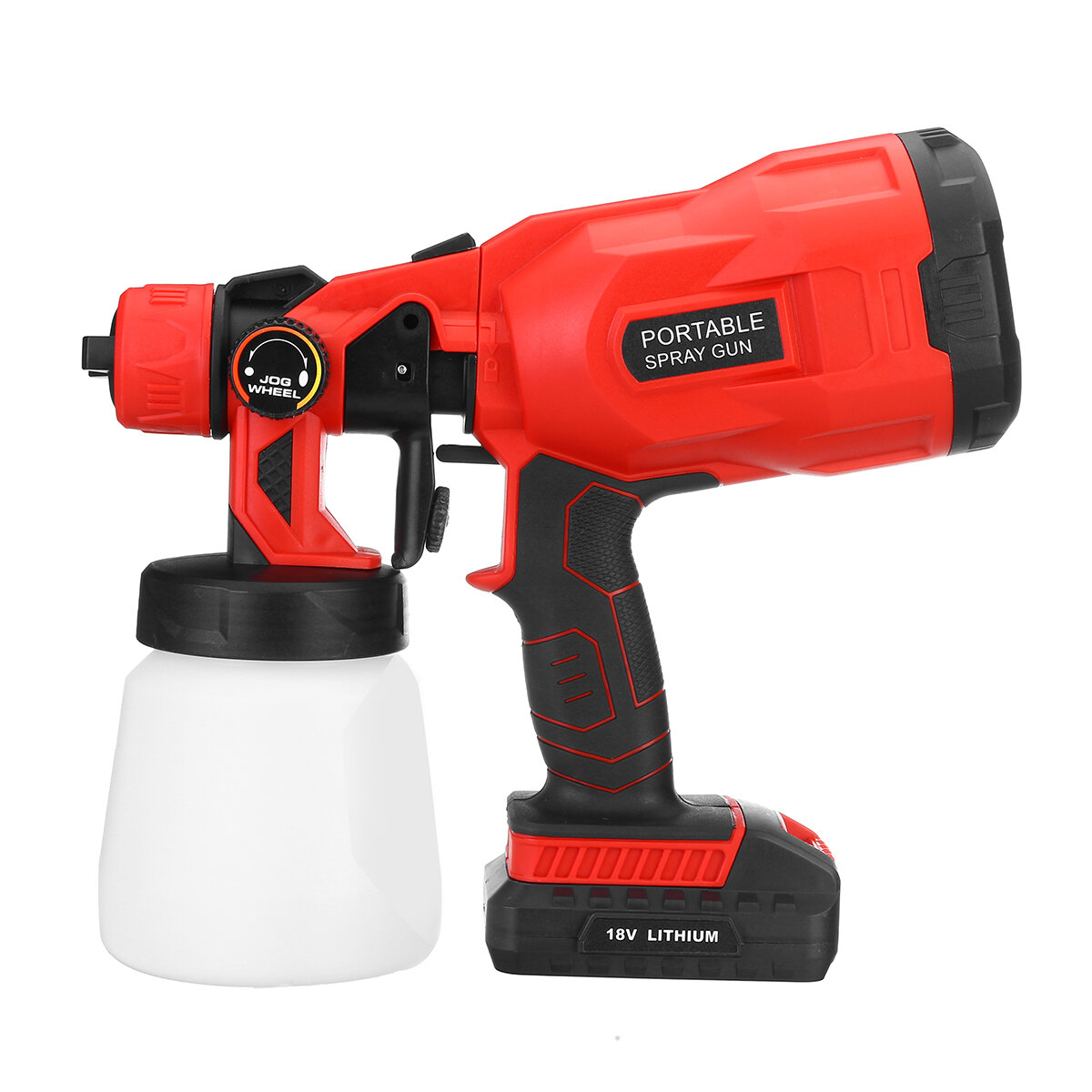 Image of 18V Electric Cordless Spray Guns 800ml Household Paint Sprayer High Pressure Flow Control Easy Airbrush