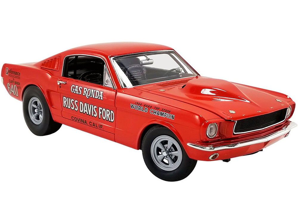 Image of 1965 Ford Mustang A/FX Gas Ronda Russ David Ford Limited Edition to 1260 pieces Worldwide 1/18 Diecast Model Car by ACME
