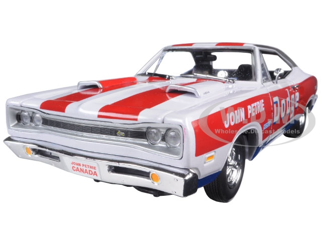 Image of 1969 Dodge Coronet Super Bee SS/E John Petrie Limited Edition to 1002 pieces Worldwide 1/18 Diecast Model Car by Auto World