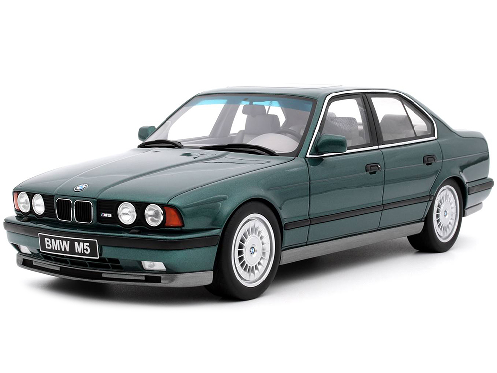 Image of 1991 BMW M5 E34 Lagoon Green Metallic "Cecotto" Limited Edition to 3000 pieces Worldwide 1/18 Model Car by Otto Mobile