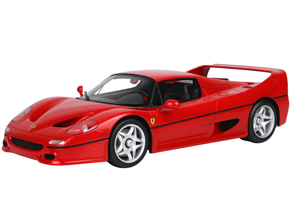 Image of 1995 Ferrari F50 Coupe Rosso Corsa Red with DISPLAY CASE Limited Edition to 700 pieces Worldwide 1/18 Model Car by BBR