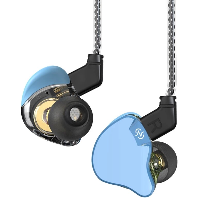 Image of [1DD BA] CCZ Emerald Wired Headphones in-Ear Monitors Headset Monitors Earbud HIFI Bass Sport Earphone