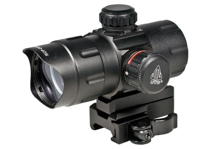 Image of 1x325mm ITA Combat Red/Green Dot Sight 1/2 MOA 38mm Tube Riser Quick-Detach Weaver/Picatinny Mount ID 4712274527171