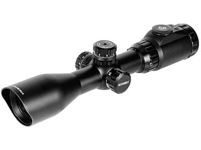 Image of 2-7x44 AO Accushot Scout SWAT Rifle Scope EZ-TAP Ill Mil-Dot Reticle 1/4 MOA 30mm Tube Weaver Rings ID 4712274521988