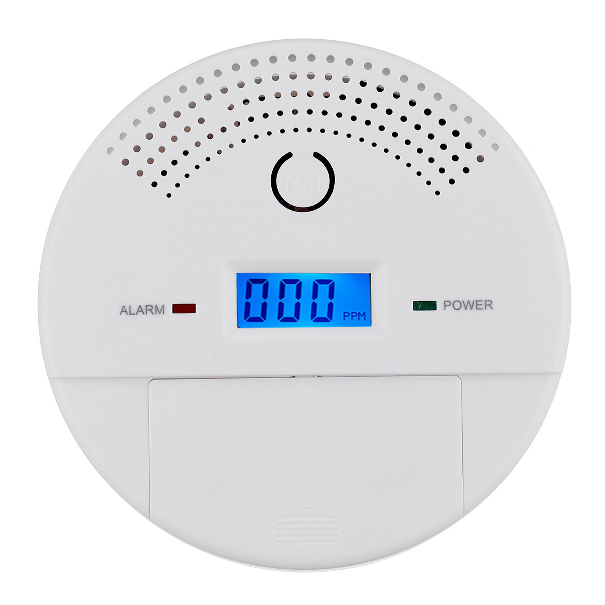 Image of 2 IN 1 Carbon Monoxide Smoke Alarm Sensor Toxic Gas Leak Detection Alarm
