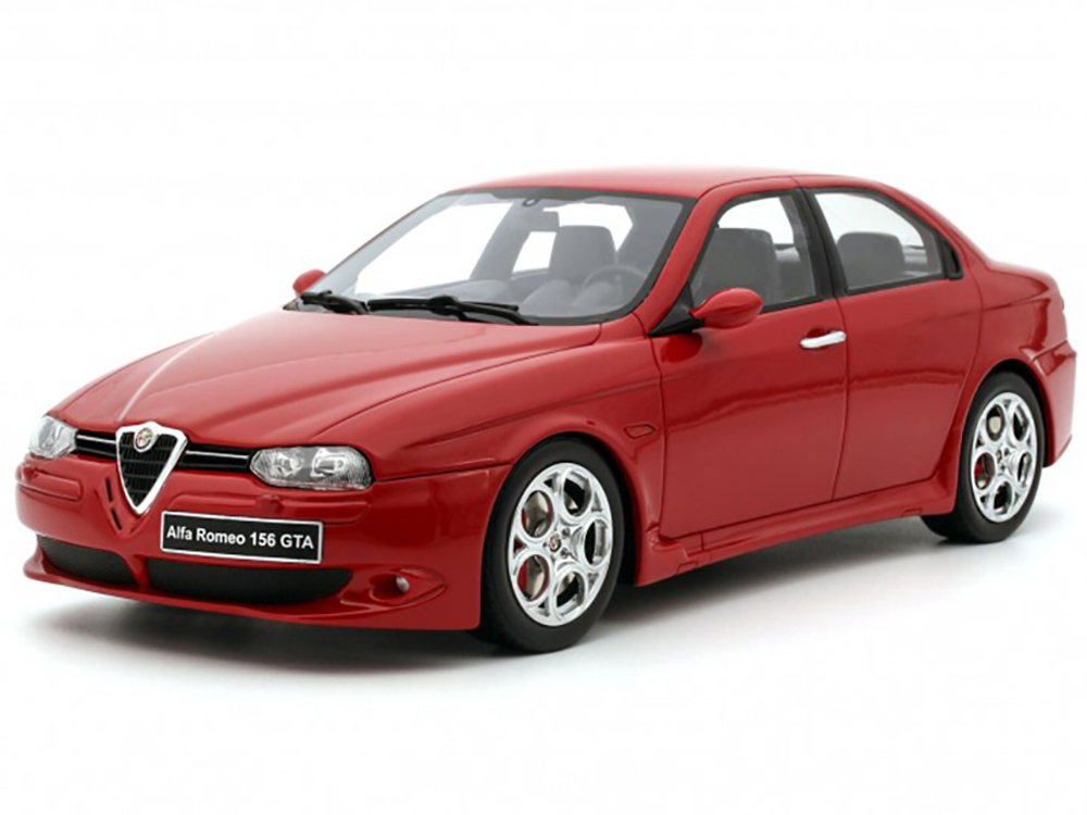Image of 2002 Alfa Romeo 156 GTA Alfa Red Limited Edition to 2500 pieces Worldwide 1/18 Model Car by Otto Mobile