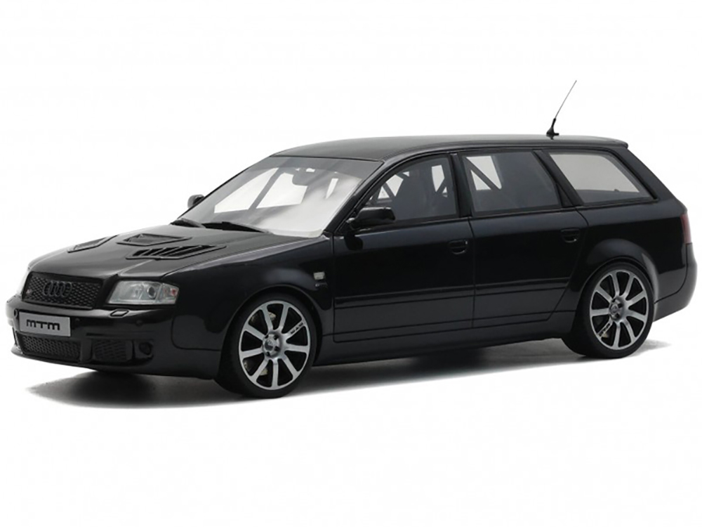 Image of 2004 Audi RS 6 Clubsport MTM Black Limited Edition to 3000 pieces Worldwide 1/18 Model Car by Otto Mobile