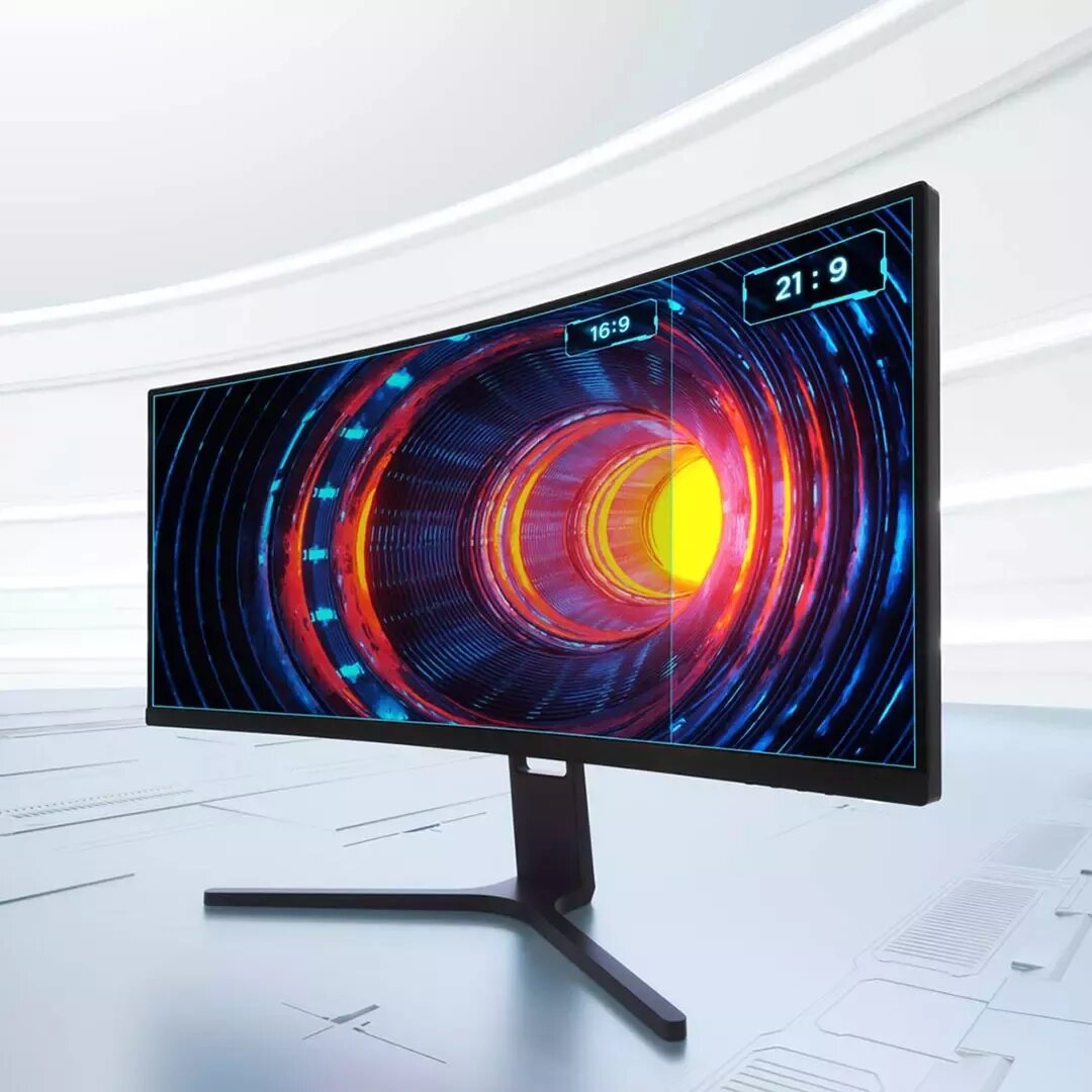 Image of [200Hz]Xiaomi Redmi Curved 30-inch Gaming Monitor 21:9 Ultra Wide Curved Screen 200Hz High Refresh Rate AMD Free-Synchro