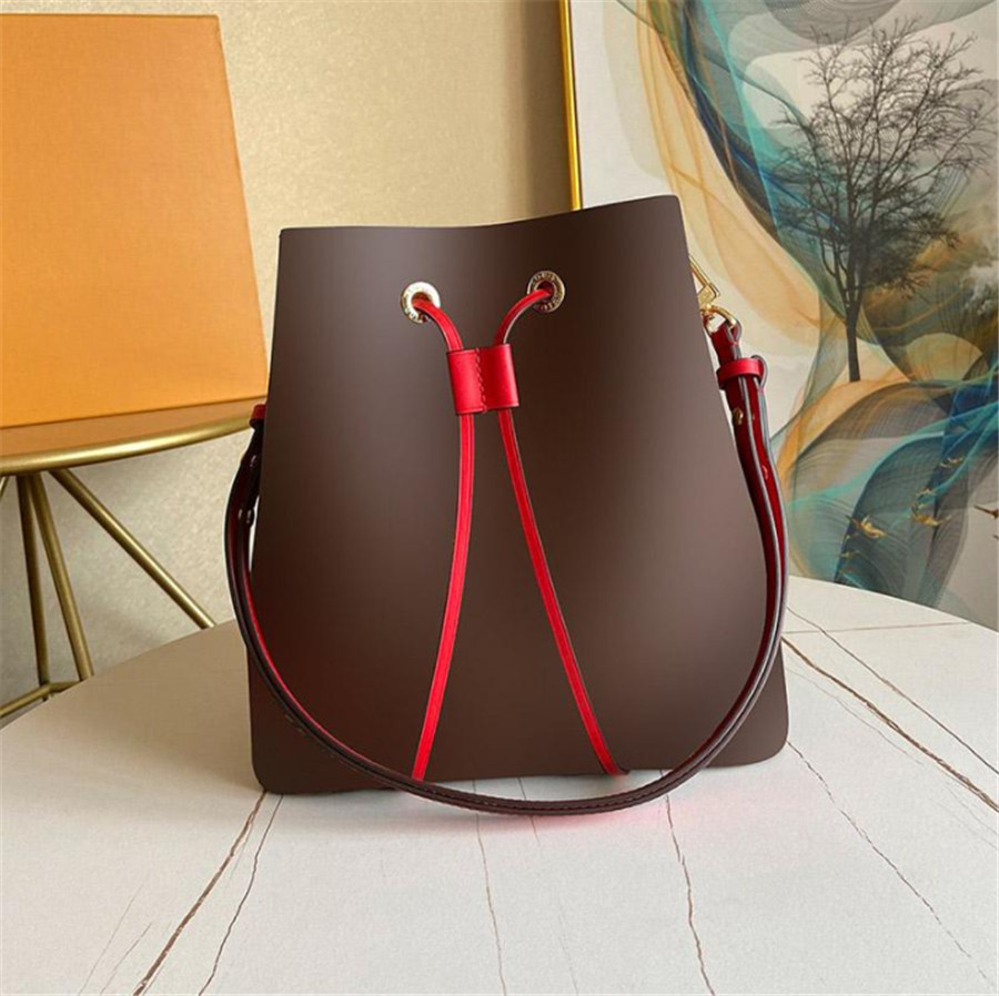 Image of 2020 Excellent Quality Orignal real leather fashion women shoulder bag Tote designer handbags presbyopic shopping bag purse luxury messenger