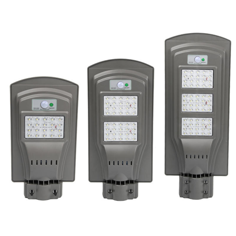 Image of 20W 40W 60W LED Solar PIR Motion Activated Sensor Wall Street Light Outdoor Lamp