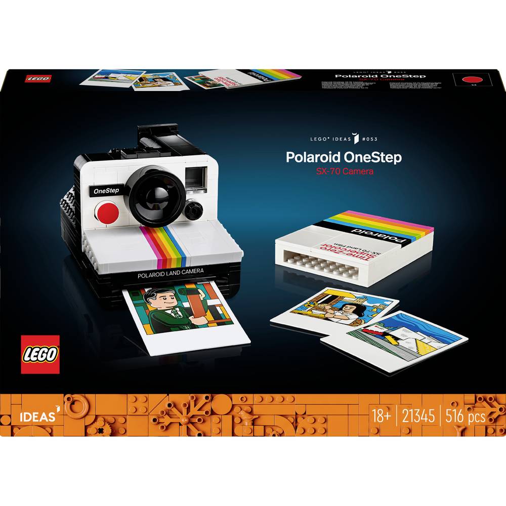 Image of 21345 LEGOÂ® IDEAS Polaroid OneStep SX-70 Instant camera