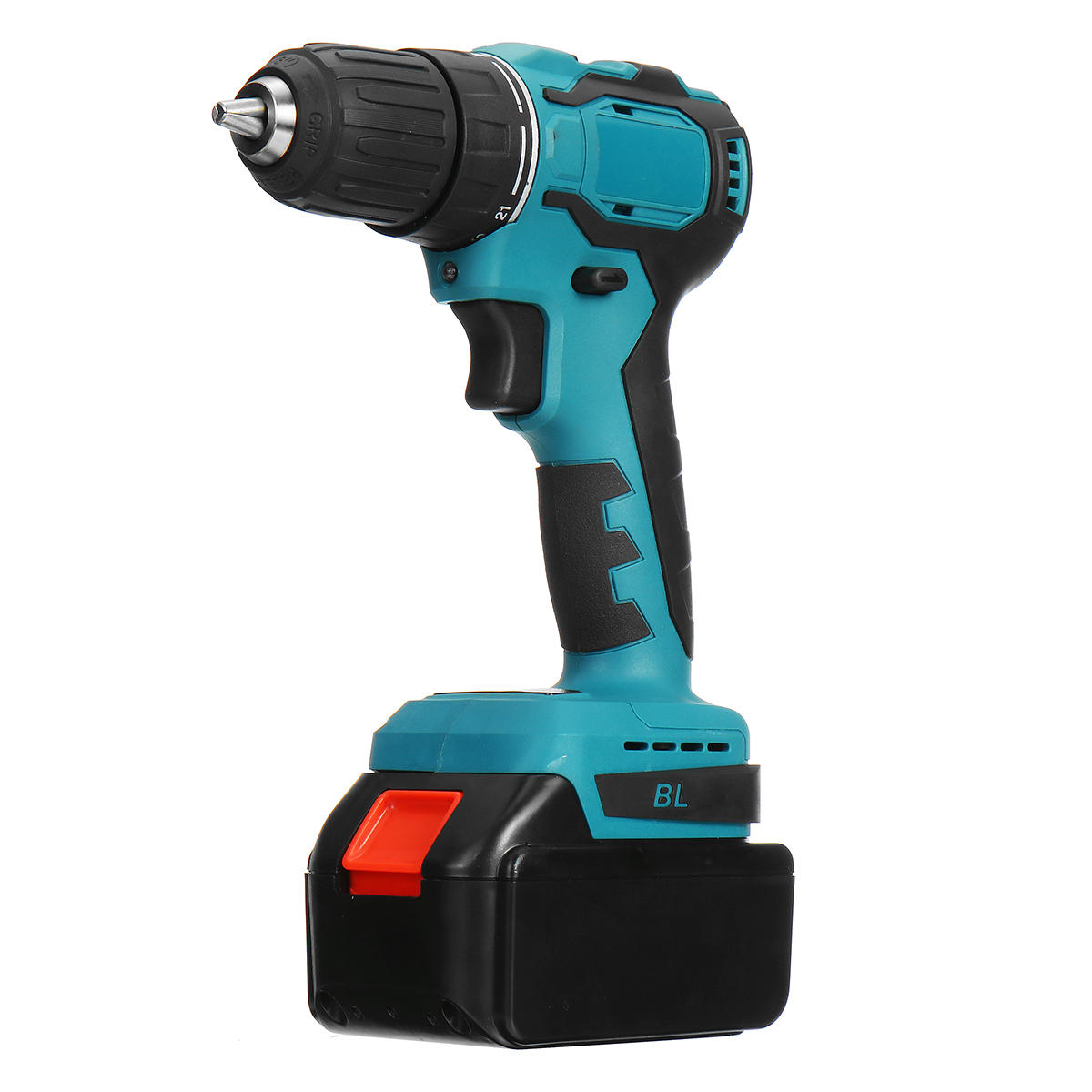 Image of 21V Electric Cordless Drill Driver Dual Speed 150Nm Torque Li-ion Battery