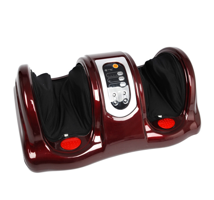 Image of 220V Electric Heating Foot Body Massager Remote Control Shiatsu Kneading Rolling Vibration Machine Calf Leg Pain Relief