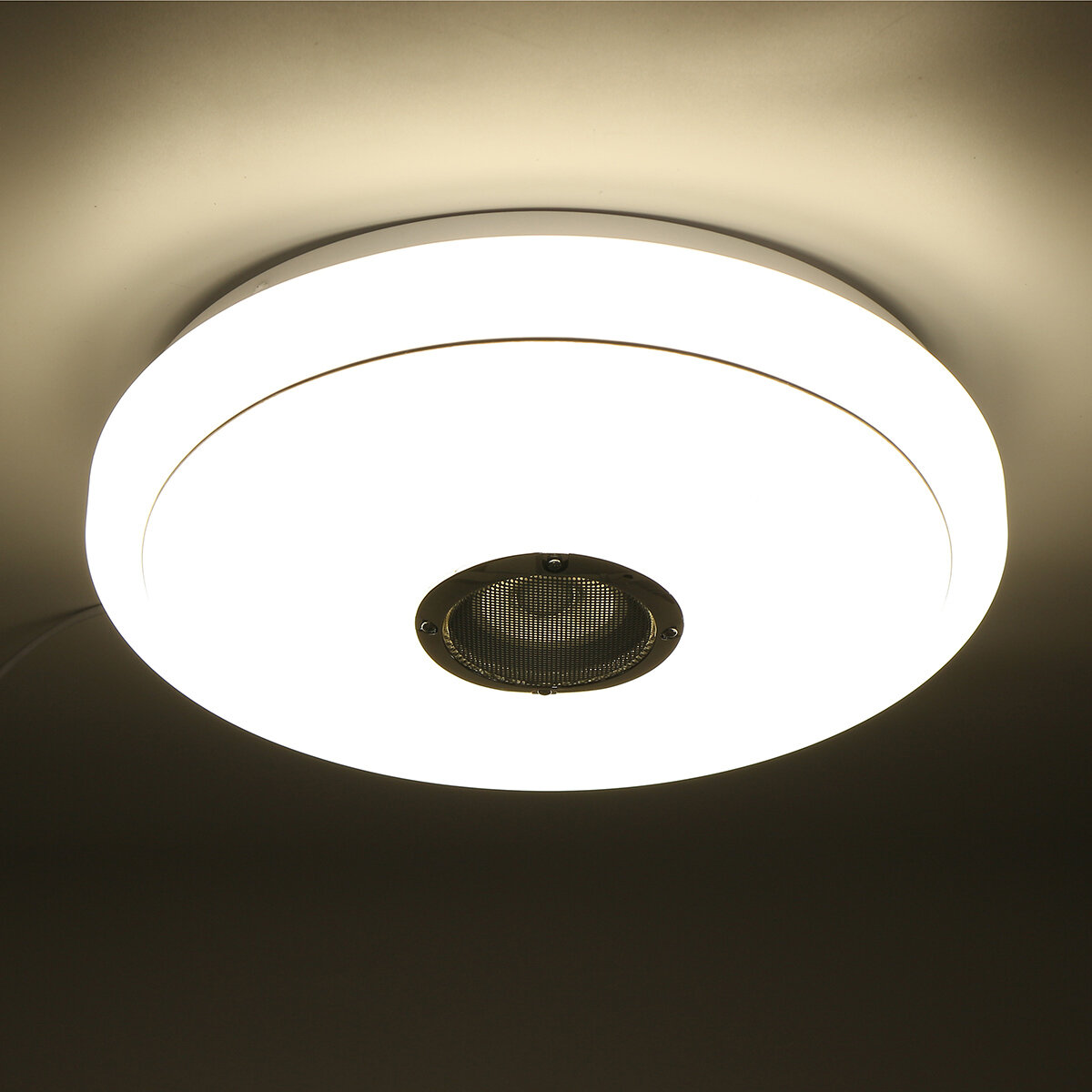 Image of 24GHz bluetooth LED Ceiling Light 256 RGB Music Speeker Dimmable Lamp + Remote