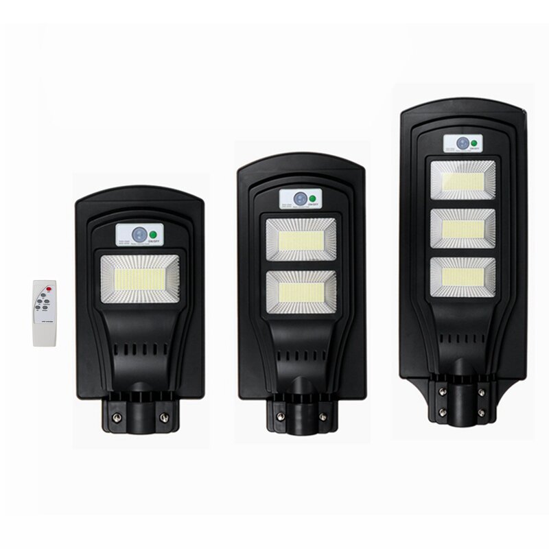 Image of 250/480W Solar Street Light PIR Sensor+Light Control Wall LampButton Control + Light Control +Timming Control + Remote