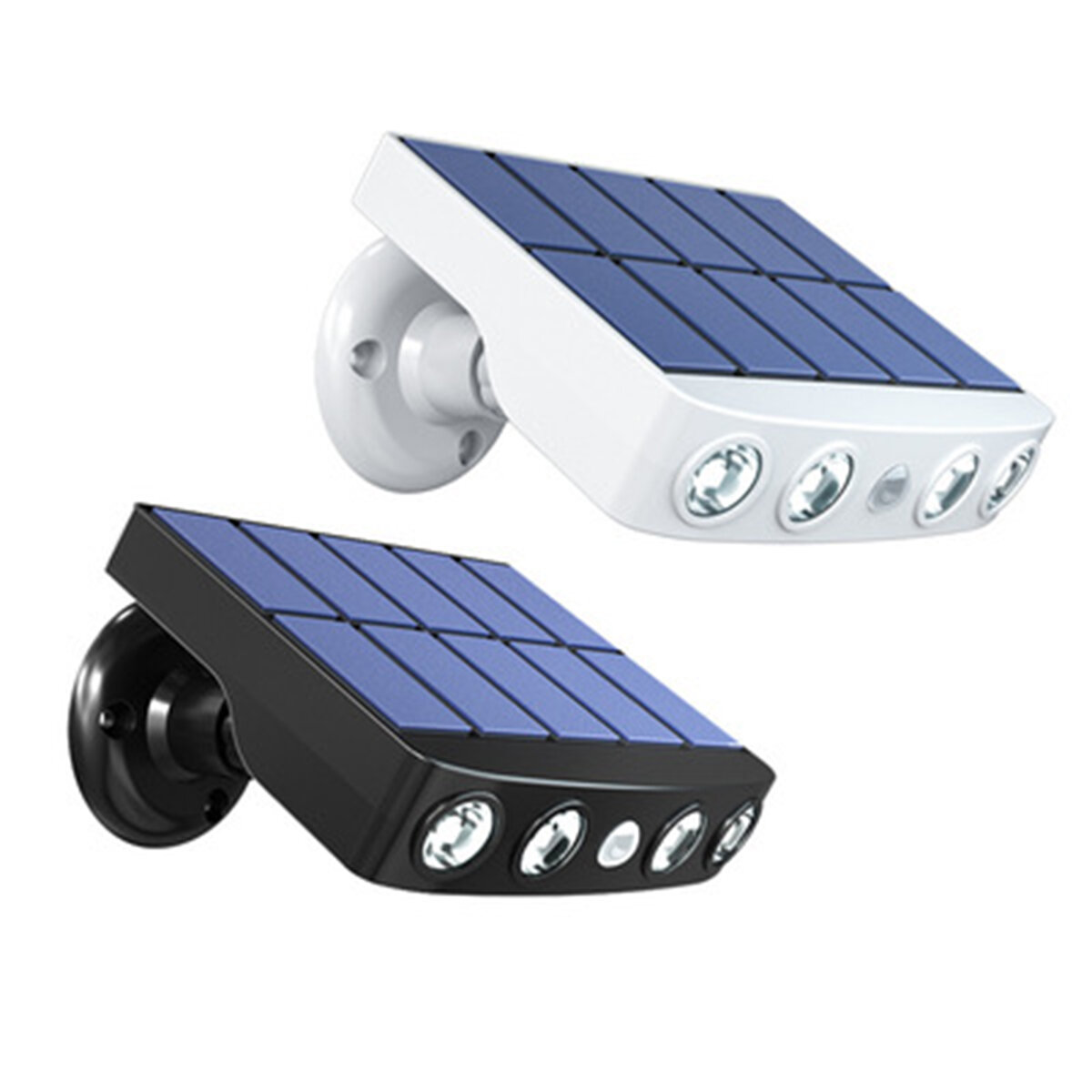 Image of 2PCS Solar PIR Motion Sensor Light Spotlight Waterproof Led Light Garden Lamp Outdoor Lighting solar wall light