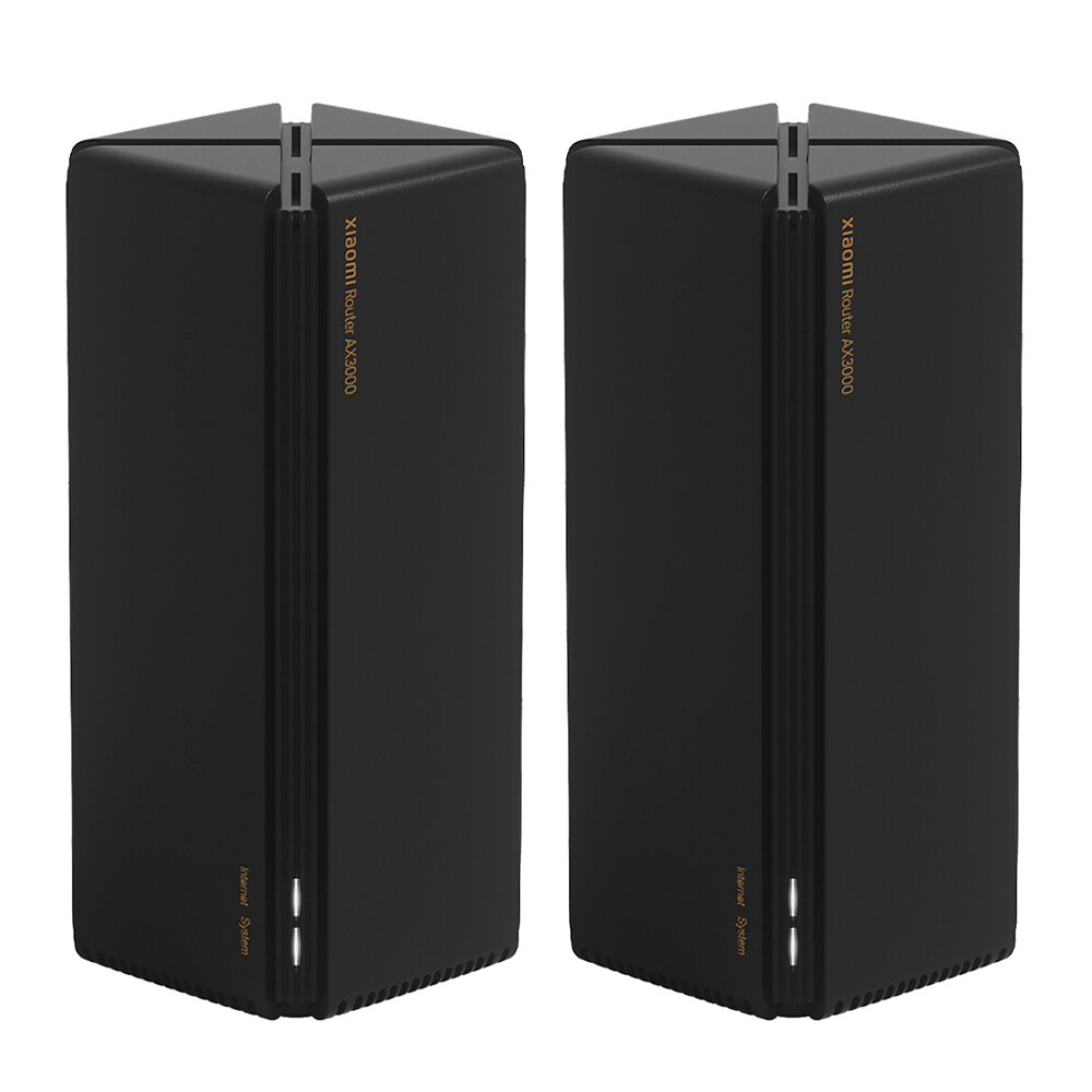 Image of [2Pcs] Xiaomi AX3000 WiFi6 Wireless Router 2-Pack 3000Mbps 256MB Dual Band Home WiFi Router 5G 160MHz Support IPv6 OFDMA