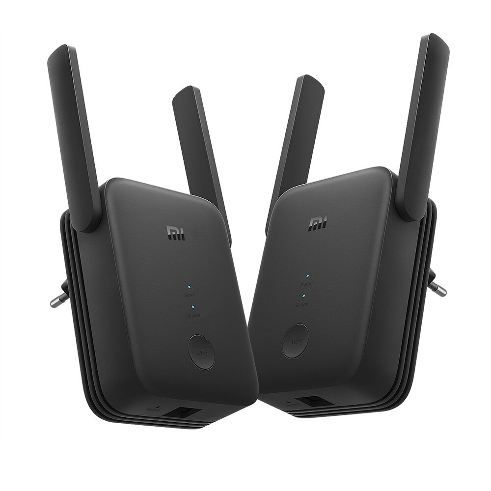 Image of [2Pcs] Xiaomi Mi RA75 AC1200 WiFi Range Extender WiFi Booster Dual Band 5GHz Wireless Repeater Wireless AP with Ethernet