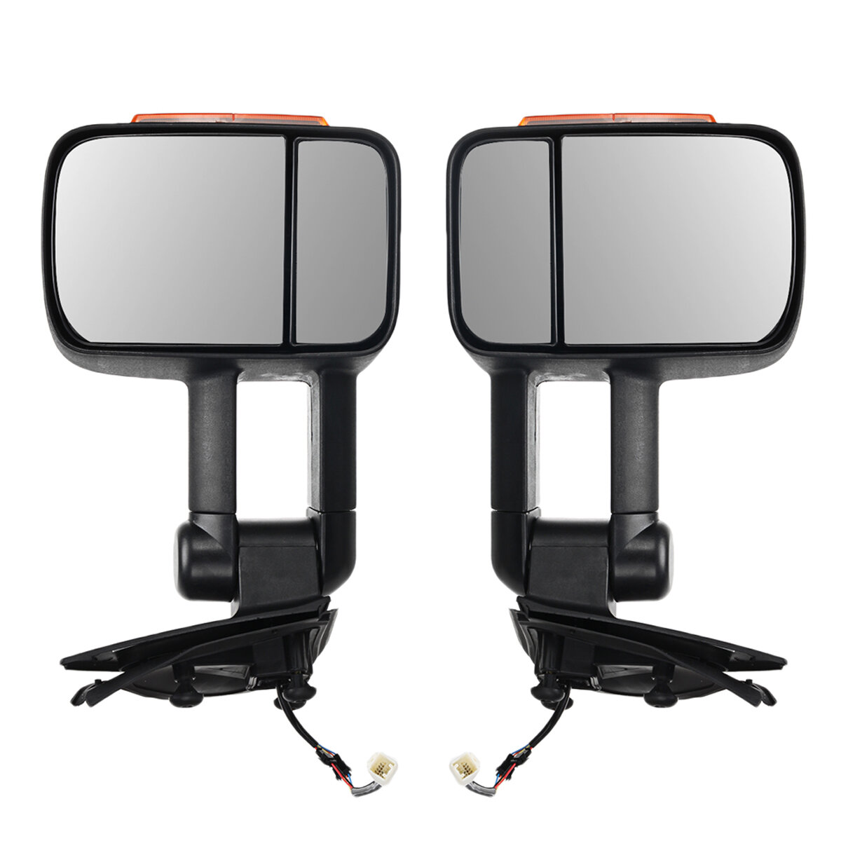 Image of 2X Extendable Towing Mirrors For Isuzu D-MAX MY 2012-2019 Ute/Cab Chassis Models