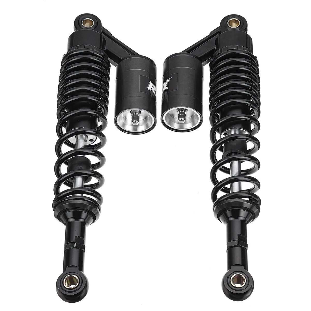 Image of 2pcs 14" 360mm Motorcycle Air Shock Absorber Suspension Universal