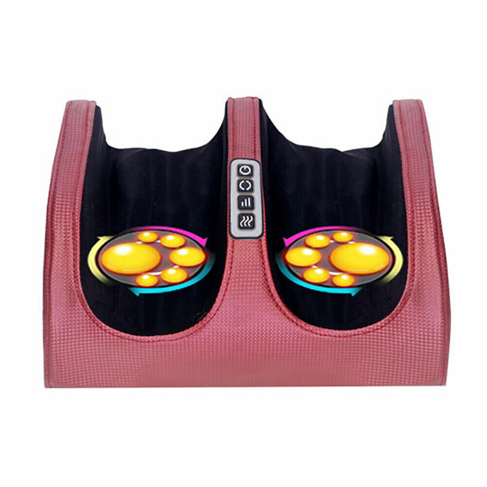Image of 3 Levels Electric Foot Massager Calf Leg Air Compression Hot Compress Massage Machine Foot Care