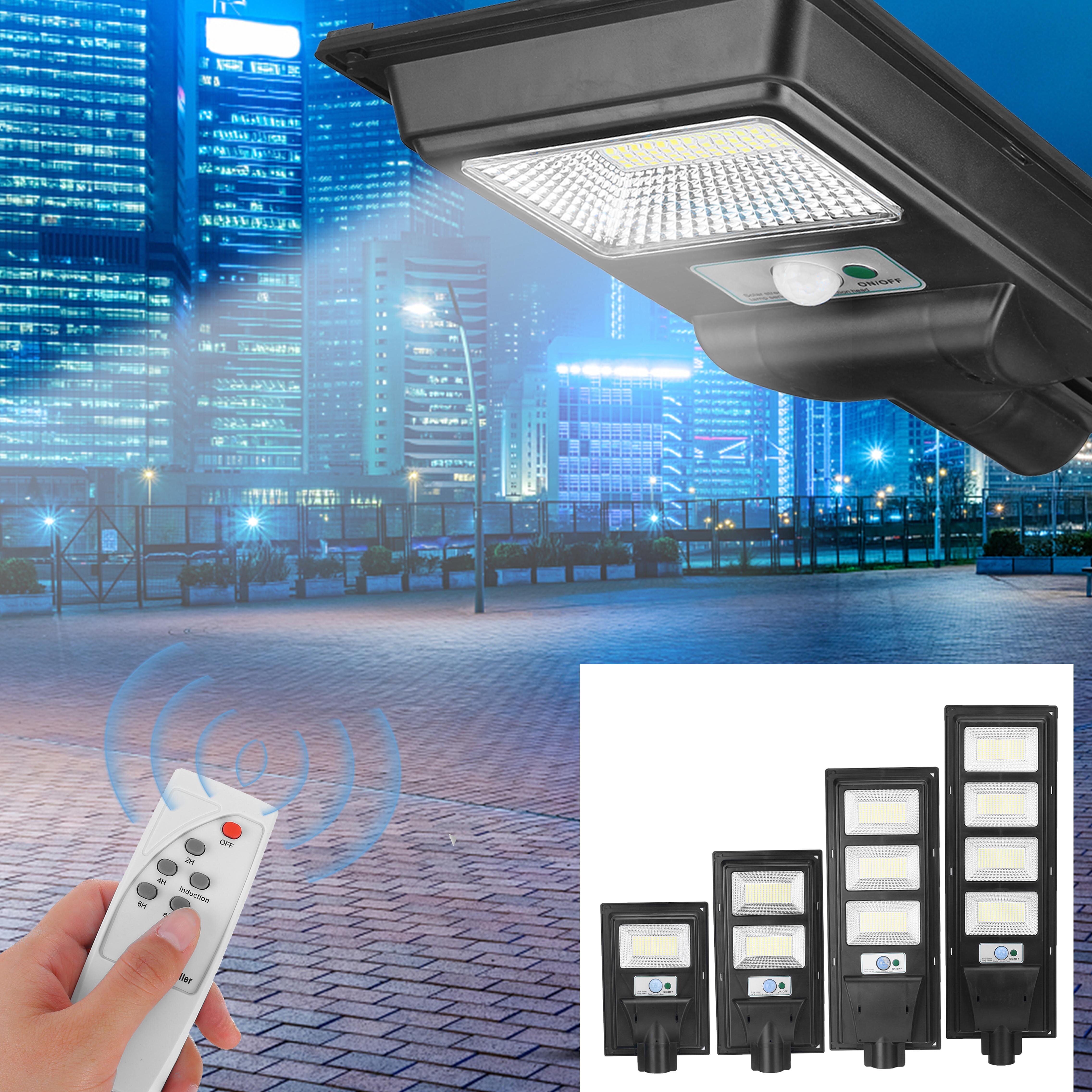 Image of 300W-1200W LED Solar Street Light Road Garden Waterproof Wall Lamp with Remote Control