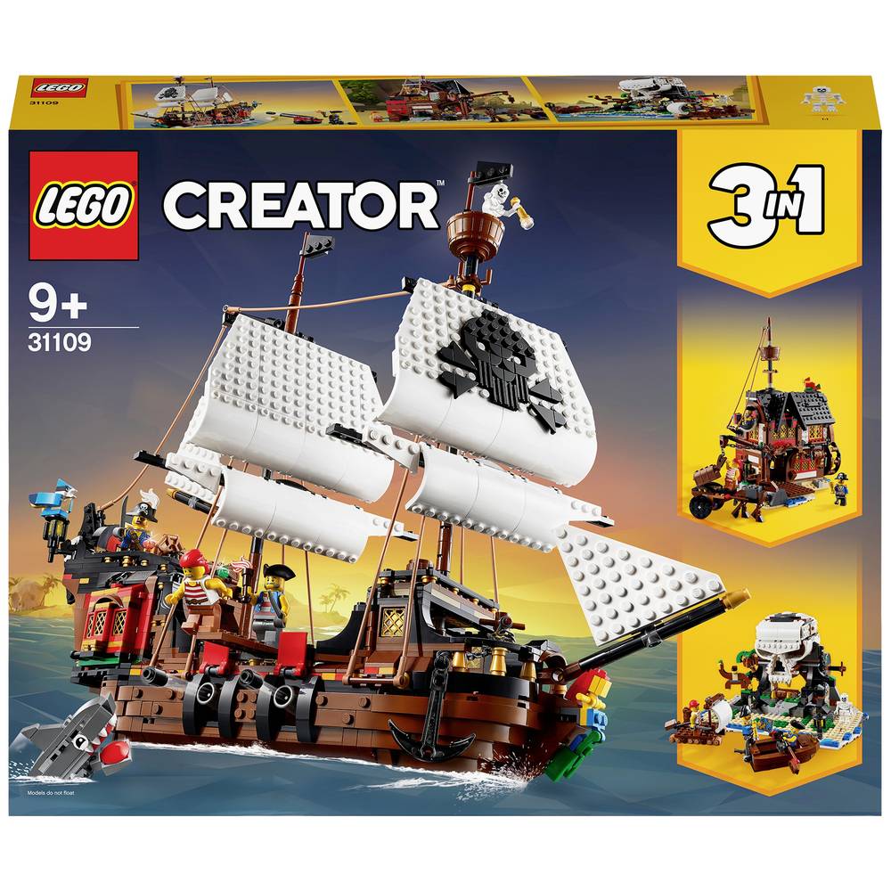 Image of 31109 LEGOÂ® CREATOR Pirate ship