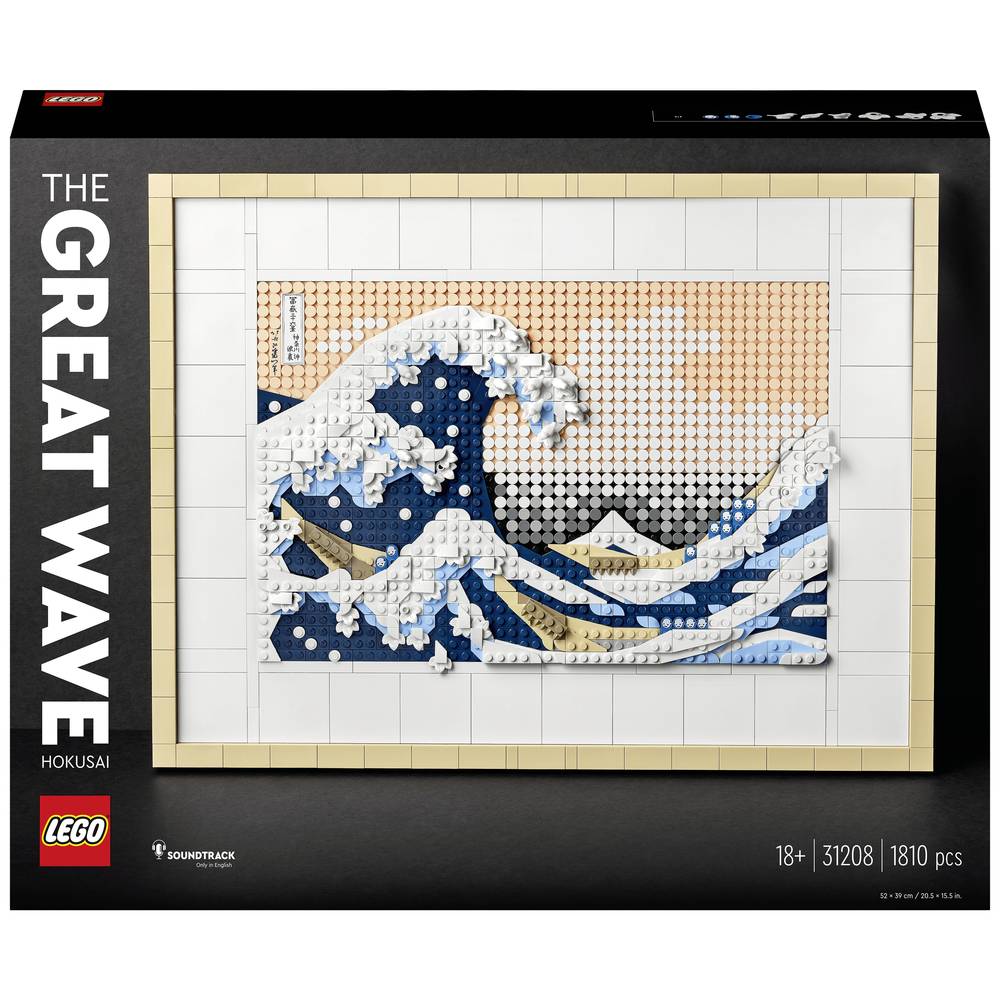 Image of 31208 LEGOÂ® ART Hokusai â Great Wave