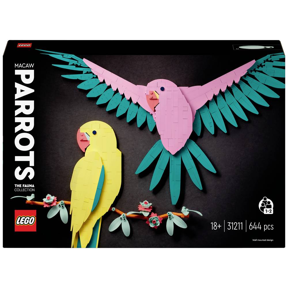 Image of 31211 LEGOÂ® ART The Fauna Collection - Aras