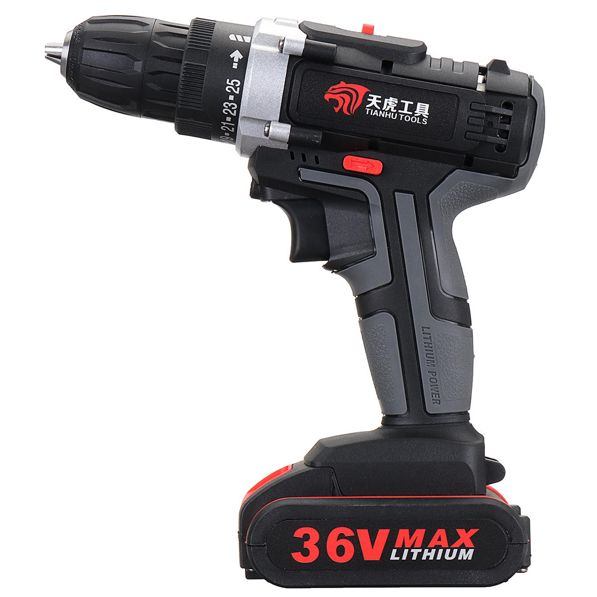 Image of 36V Electric Cordless Drill 28NM Brushless Screwdriver With LED Rechargeable Battery