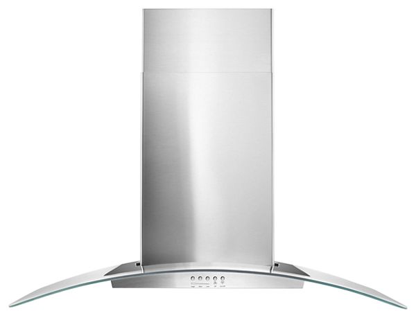 Image of 36&quot Concave Glass Wall Mount Range Hood ID WVW51UC6FS
