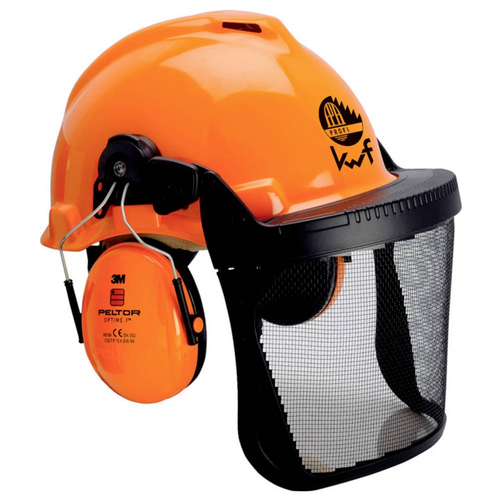 Image of 3M G3000 7100330455 Foresters hard hat Orange